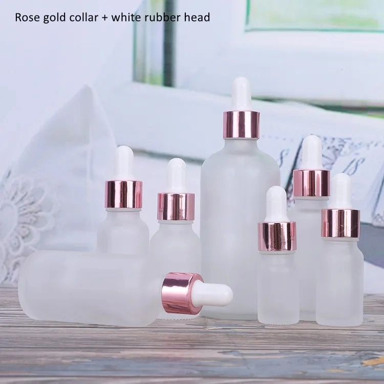 Wholesale Glass Cosmetics Skincare Packaging Cosmetic Jar Perfume Sample Roller Ball Containers Empty Essential Oil Roll on Bottle