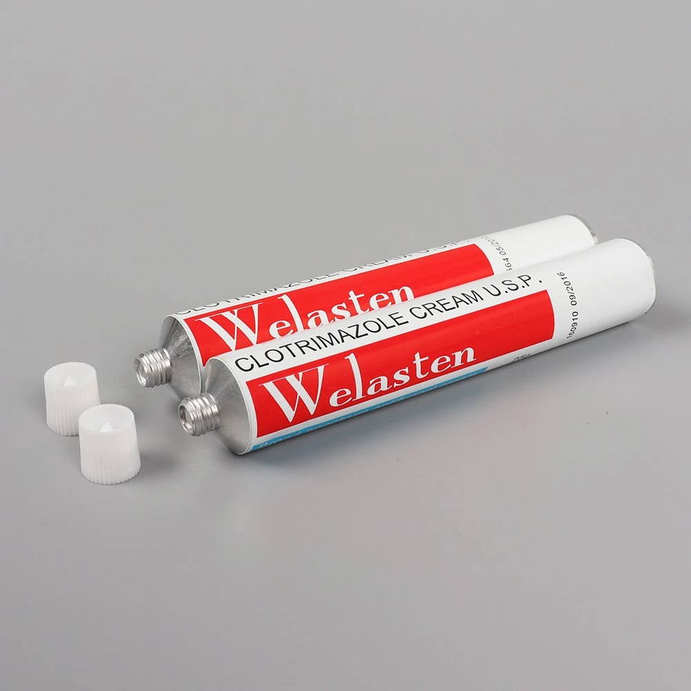 Customized Collapsible Aluminium Medical Ointment/Cosmetics Packaging Tube